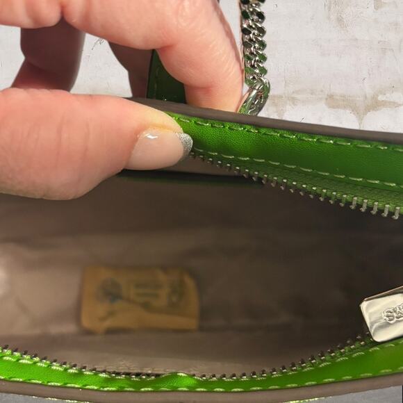 Michael Kors Green Shoulder Bag - Picture 6 of 7